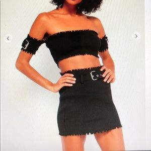 Crop Top & Skirt Set